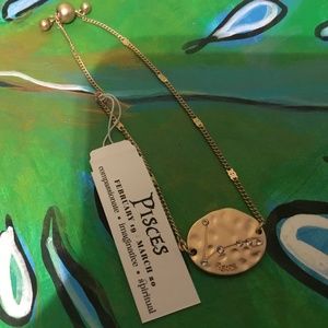 New, PISCES adjustable Bracelet